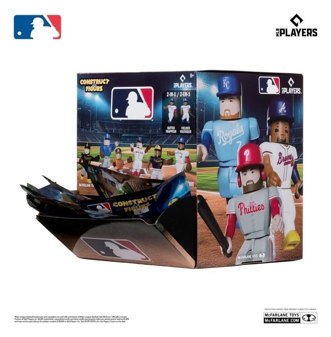 MLB McFarlane Sports Construct-a-Figure Series 1 Mini Figure Blind Bag 5 cm Assortment (36)
