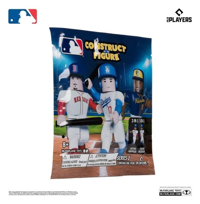 MLB McFarlane Sports Construct-a-Figure Series 1 Mini Figure Blind Bag 5 cm Assortment (36)