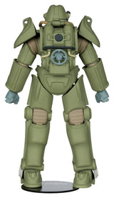 Fallout 76 Gaming Edition Action Figure T-45 Military Armor (Red Platinum Edition) 20 cm