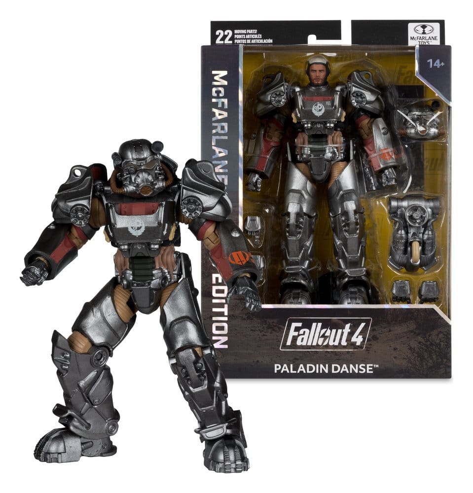 Fallout Gaming Edition Action Figure Paladin Danse 20 cm