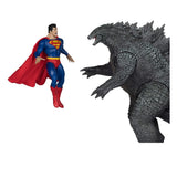 DC Justice League Monsterverse DC Multiverse Action Figures 2-Pack Superman Vs. Godzilla 30 cm