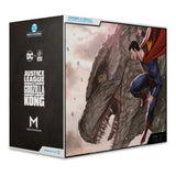DC Justice League Monsterverse DC Multiverse Action Figures 2-Pack Superman Vs. Godzilla 30 cm
