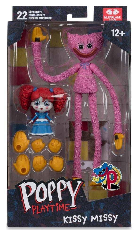 Poppy Playtime Action Figure Kissy Missy & Poppy 19 cm