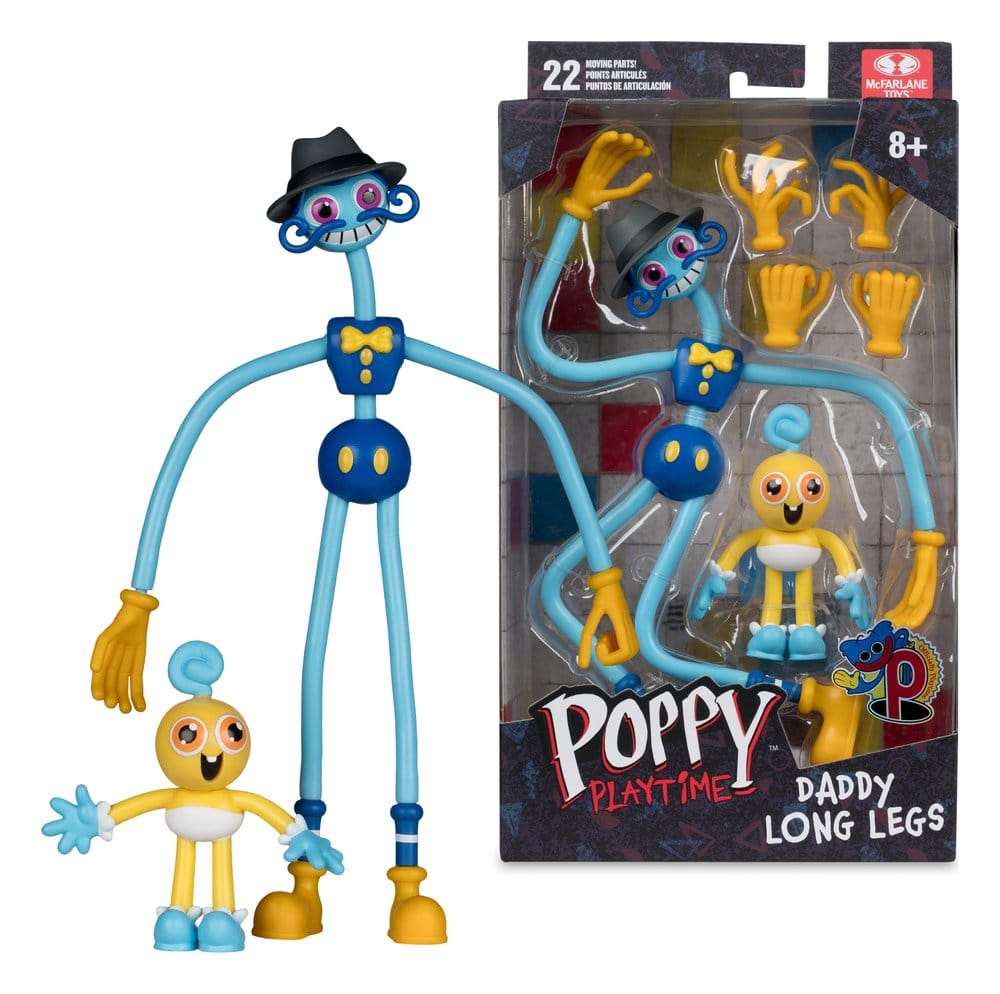 Poppy Playtime Action Figure Daddy Long Legs 18 cm