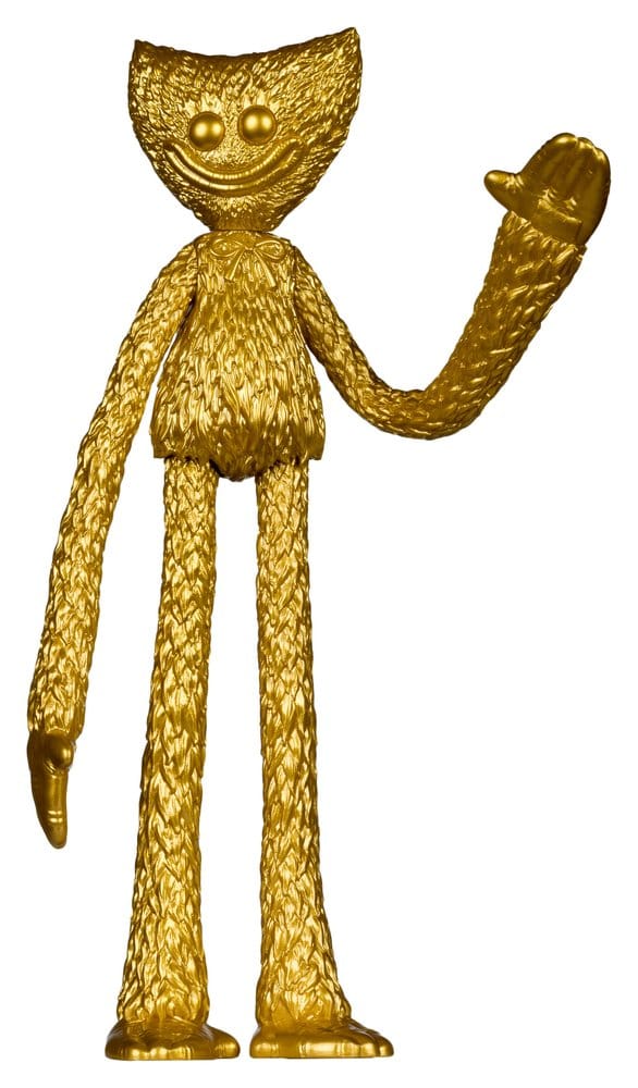 Poppy Playtime Bendables Action Figure Huggy Wuggy (Gold) (Gold Label) 31 cm
