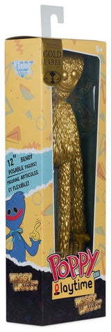 Poppy Playtime Bendables Action Figure Huggy Wuggy (Gold) (Gold Label) 31 cm