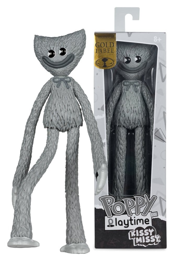 Poppy Playtime Bendables Action Figure Kissy Missy (Black and White) (Gold Label) 31 cm