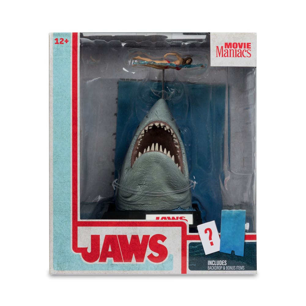 Jaws Movie Maniacs PVC Statue Jaws 50th Anniversary 16cm