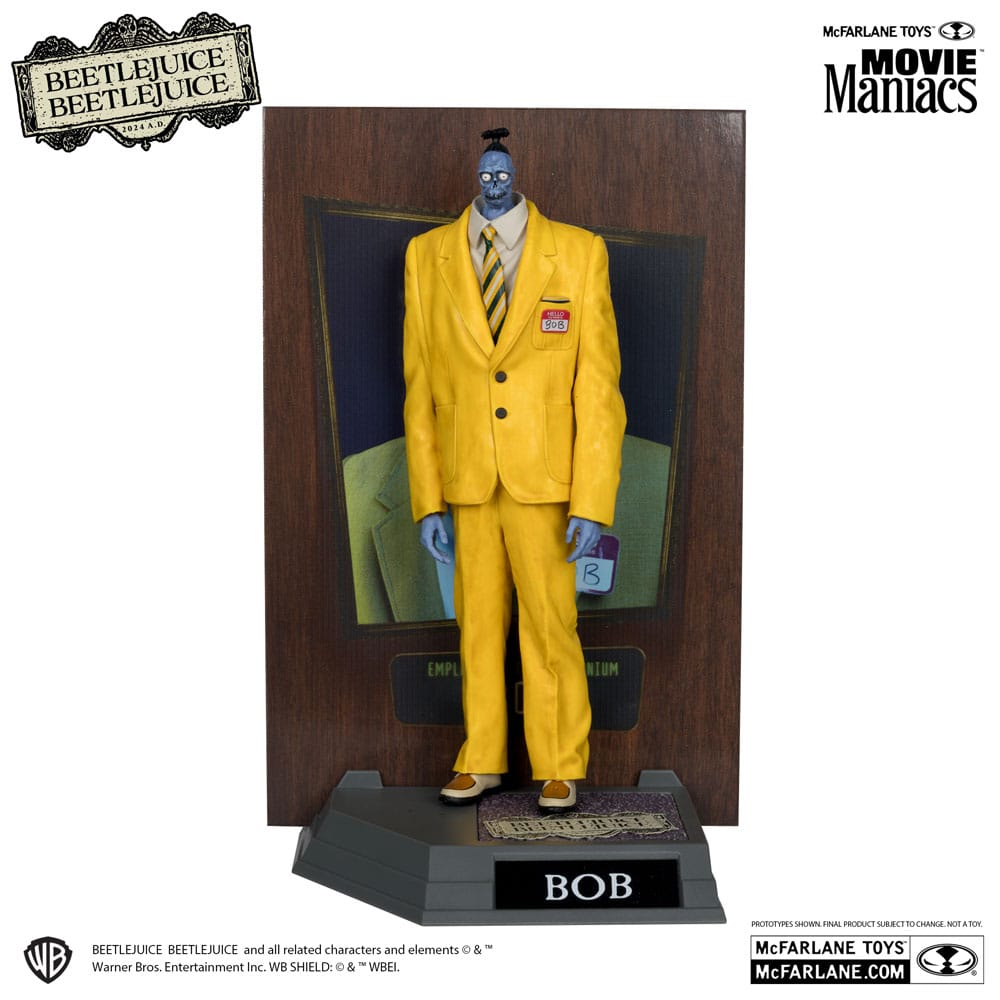Beetlejuice Movie Maniacs PVC Statue Assortment (6)