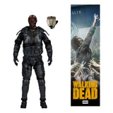 The Walking Dead  Action Figure Gas Mask Zombie (Season 4) 13 cm