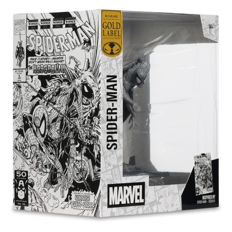Marvel Collection PVC Statue 1/10 Spider-Man (Spider-Man #6)(Line Art)(Gold Label) 10 cm