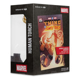 Marvel Collection PVC Statue 1/6 Human Torch (Marvel 2 in 1 #10) 29 cm