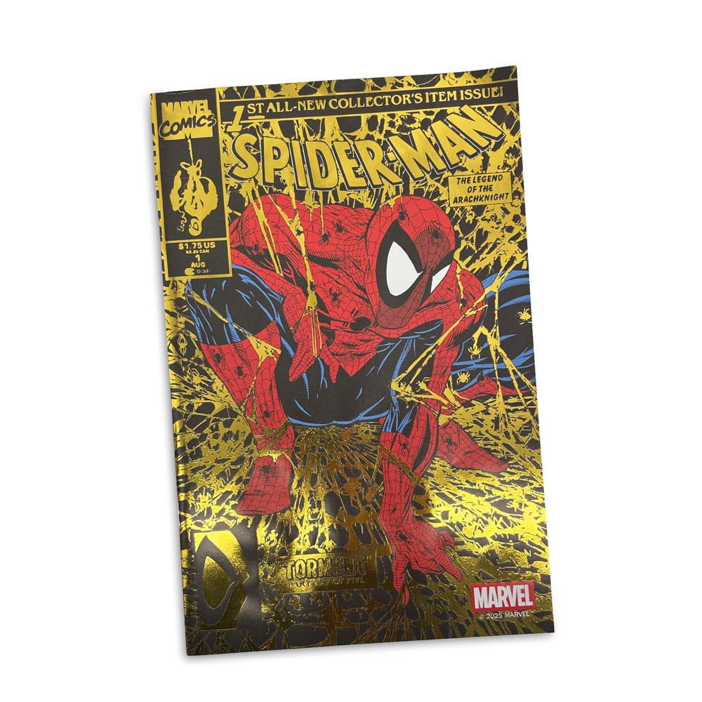 Marvel Collection PVC Statue 1/6 Spider-Man (Spider-Man # 1) (Gold Edition) (Gold Label) 15 cm
