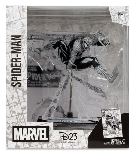 Marvel PVC Statue 1/10 Spider-Man (Marvel Age #90) (Line Art) 18 cm