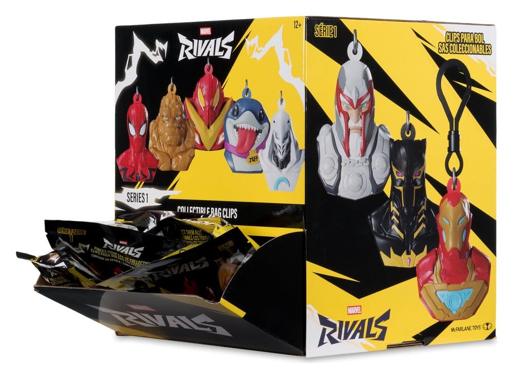 Marvel Rivals Bag Clip 6 cm Blind Bag Display (24)