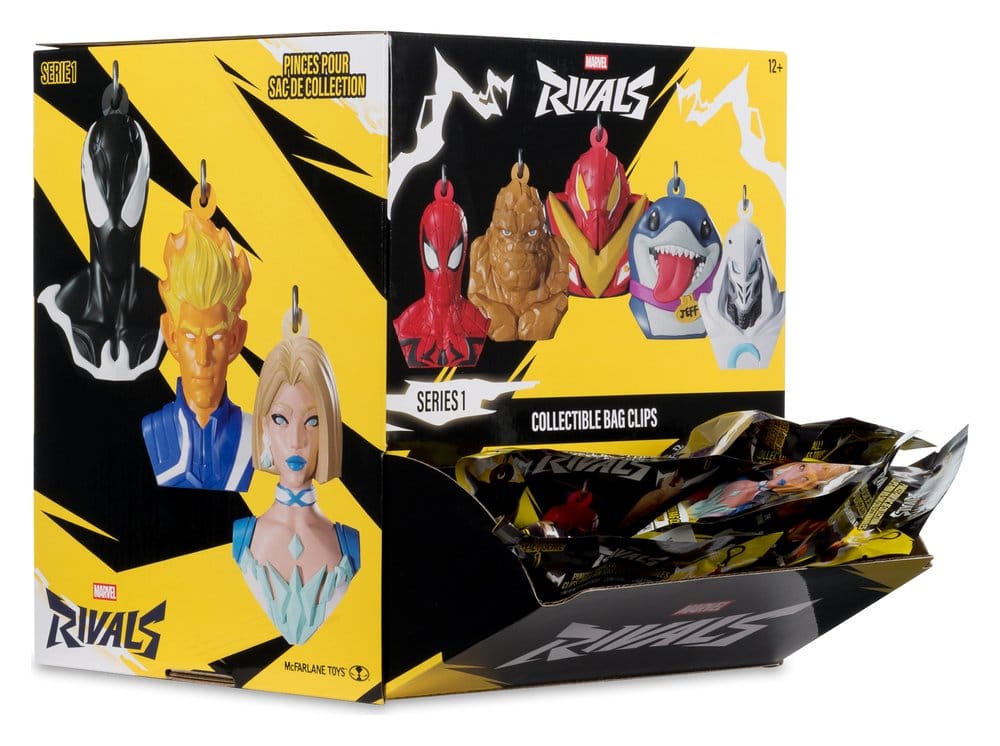 Marvel Rivals Bag Clip 6 cm Blind Bag Display (24)
