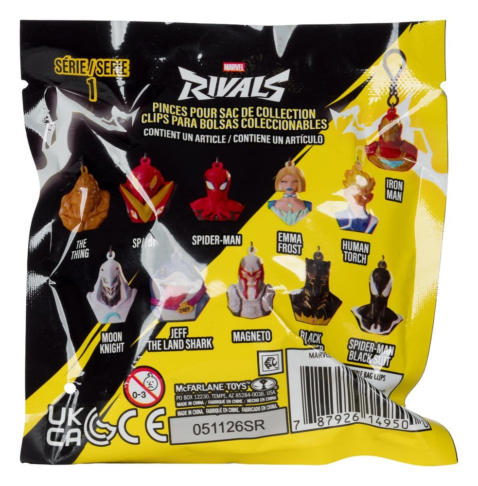 Marvel Rivals Bag Clip 6 cm Blind Bag Display (24)