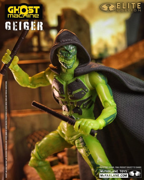 Ghost Machine McFarlane Elite Edition Deluxe Action Figure Geiger 18 cm