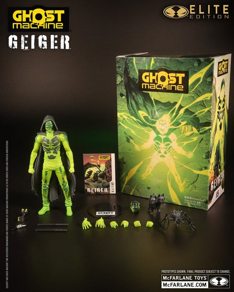 Ghost Machine McFarlane Elite Edition Deluxe Action Figure Geiger 18 cm