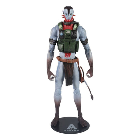 Avatar: Fire and Ash Recom Quaritch (Ash Warrior) 18cm Action Figure