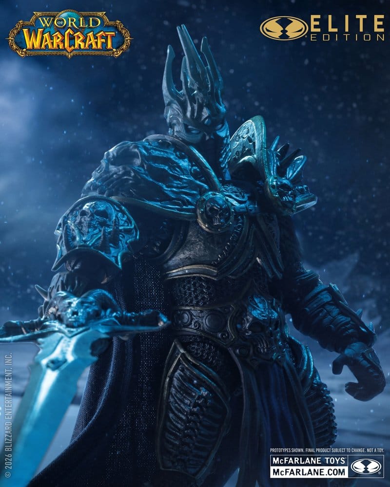 World of Warcraft McFarlane Elite Edition Action Figure Lich King #09 18 cm
