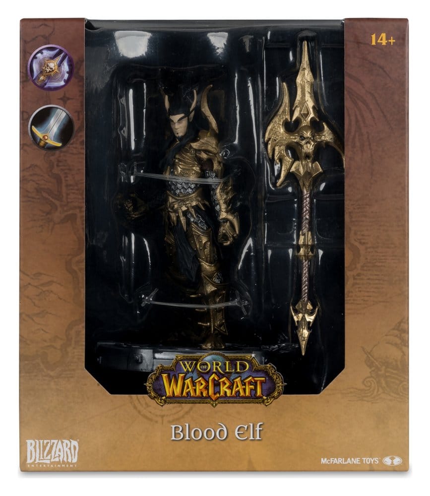 World of Warcraft 1/12 Scale Posed Figure Blood Elf Limited Edition 16 cm
