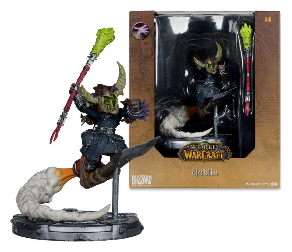 World of Warcraft 1/12 Scale Limited Edition Posed Figure Goblin 19 cm