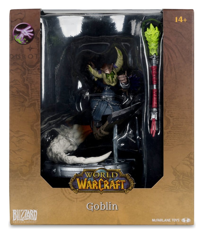 World of Warcraft 1/12 Scale Limited Edition Posed Figure Goblin 19 cm
