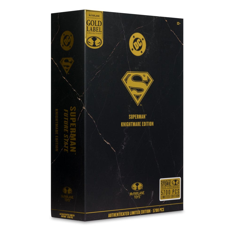 DC Multiverse Action Figure Superman (Future State) (Knightmare) (Gold Label) 18 cm