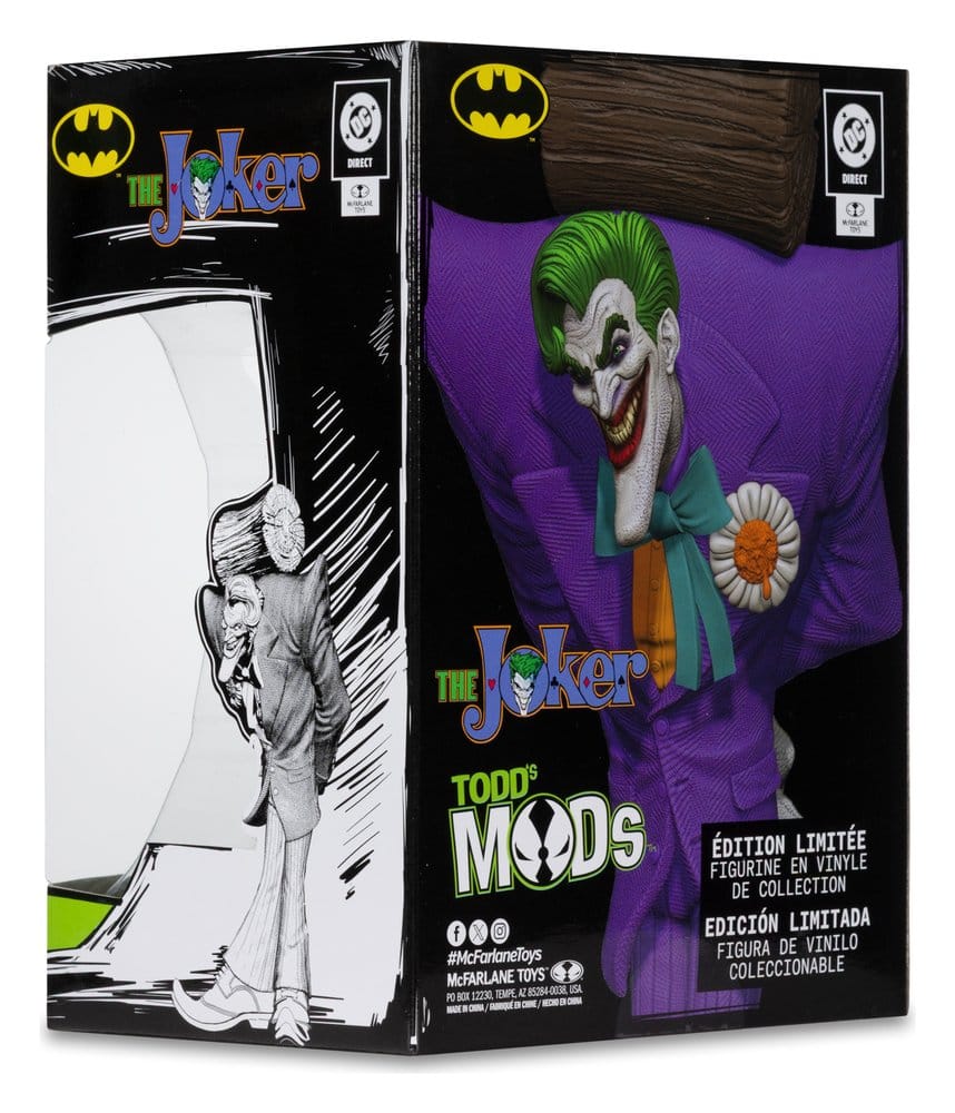 DC Direct Collector Vinyl Statue The Joker (Limited Edition Todd's Mods) 13 cm