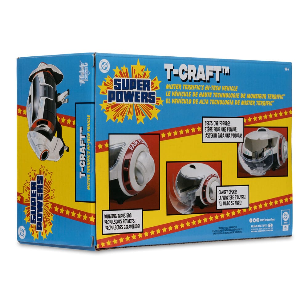 Superman (2025) DC Direct Super Powers Vehicle T-Craft 11 cm