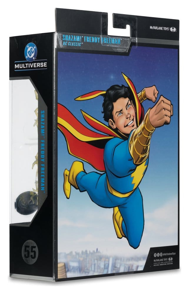 DC Multiverse Collector Edition Action Figure Shazam! Freddy Freeman (Captain Marvel Jr.) (Collector Edition #55) 18 cm