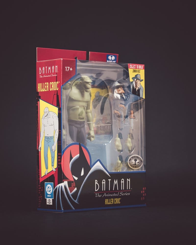 Batman: The Animated Series DC Direct Build-A Action Figures Wave 5 Killer Croc (Platinum Edition) 15 cm