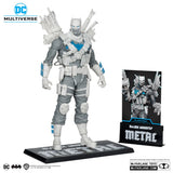DC Multiverse Action Figure The Grim Knight (Dark Nights Metal) (Black & White Accent Edition) (Gold Label) 18 cm