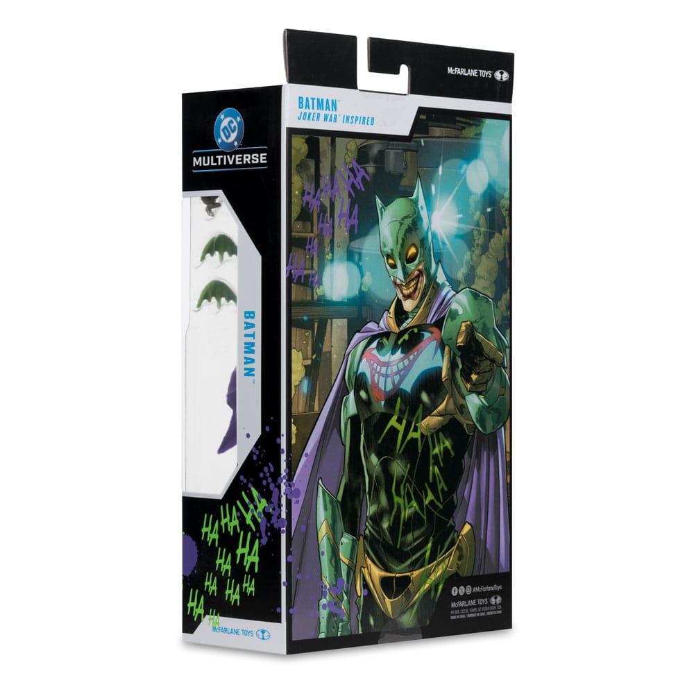DC Multiverse Action Figure Batman (Joker War) (Jokerized) (Gold Label) 18 cm