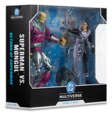 DC Multiverse Megafig Action Figure 2-Pack Mongul vs Superman (Return of Superman) 25 cm