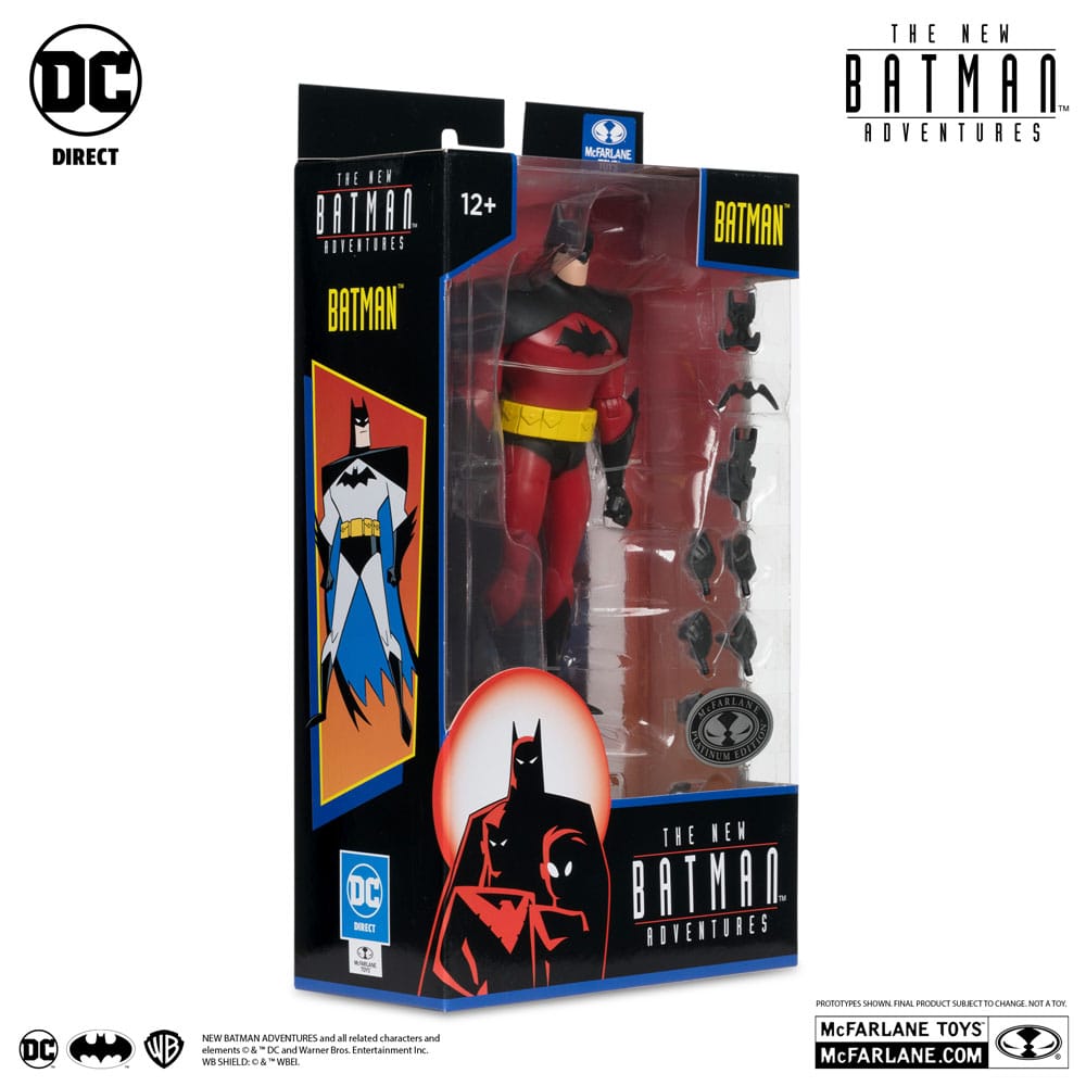 The New Batman Adventure DC Direct 1/6 Action Figure Batman (Silver) 15 cm