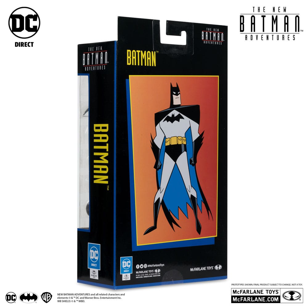 The New Batman Adventure DC Direct 1/6 Action Figure Batman (Silver) 15 cm
