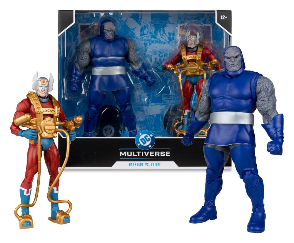 DC Multiverse Action Figures 2-Pack Darkseid vs Orion (New Gods) 18 cm