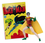 DC Direct Page Punchers Action Figure Robin Dick Grayson (Batman #1) (Red Platinum Edition) 14 cm