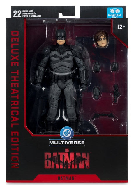 DC Multiverse Action Figure Batman (The Batman) Deluxe Theatrical Edition 18 cm