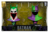 DC Direct Gold Label 1/3 Scale Jokerised Hush / Knightfall Cowl Replica 2-Pack