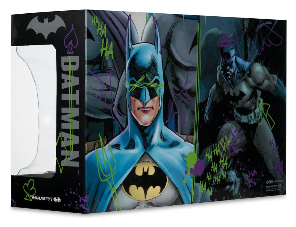 DC Direct Gold Label 1/3 Scale Jokerised Hush / Knightfall Cowl Replica 2-Pack