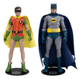 Batman Classic TV Series DC Multiverse McFarlane Collector Edition Action Figure 2-Pack Batman and Robin 18 cm