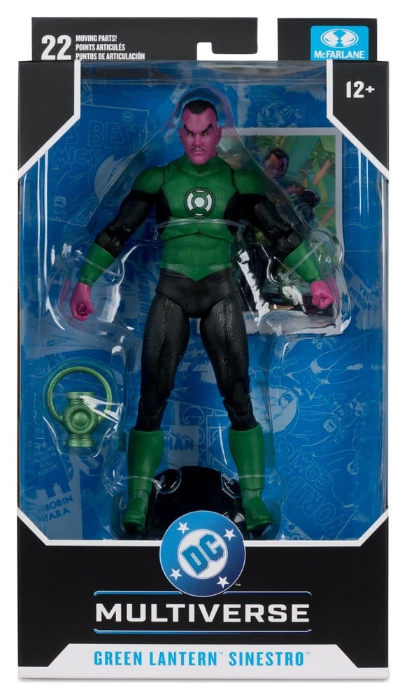 DC Multiverse Action Figure Green Lantern Sinestro (Green Lantern Corps 1) 18 cm