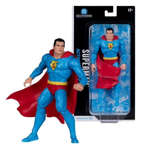 DC Multiverse Action Figure Superman (Action Comics #1) 18 cm