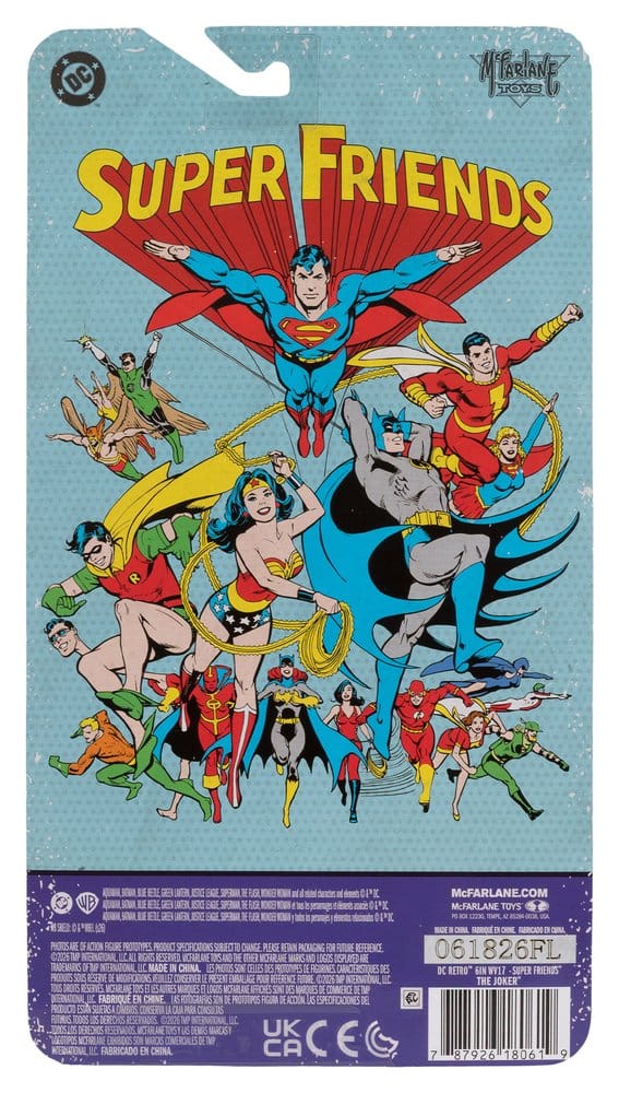 DC Comics DC Retro Super Friends Action Figures 15 cm Assortment (6)