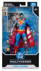 DC Multiverse McFarlane Vault Collection Action Figure Cyborg Superman (Revenge of the Green Lanterns) 18 cm