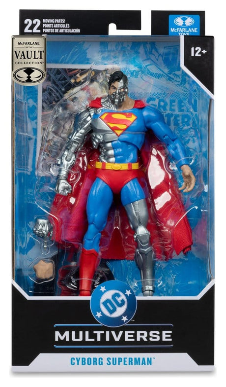 DC Multiverse McFarlane Vault Collection Action Figure Cyborg Superman (Revenge of the Green Lanterns) 18 cm