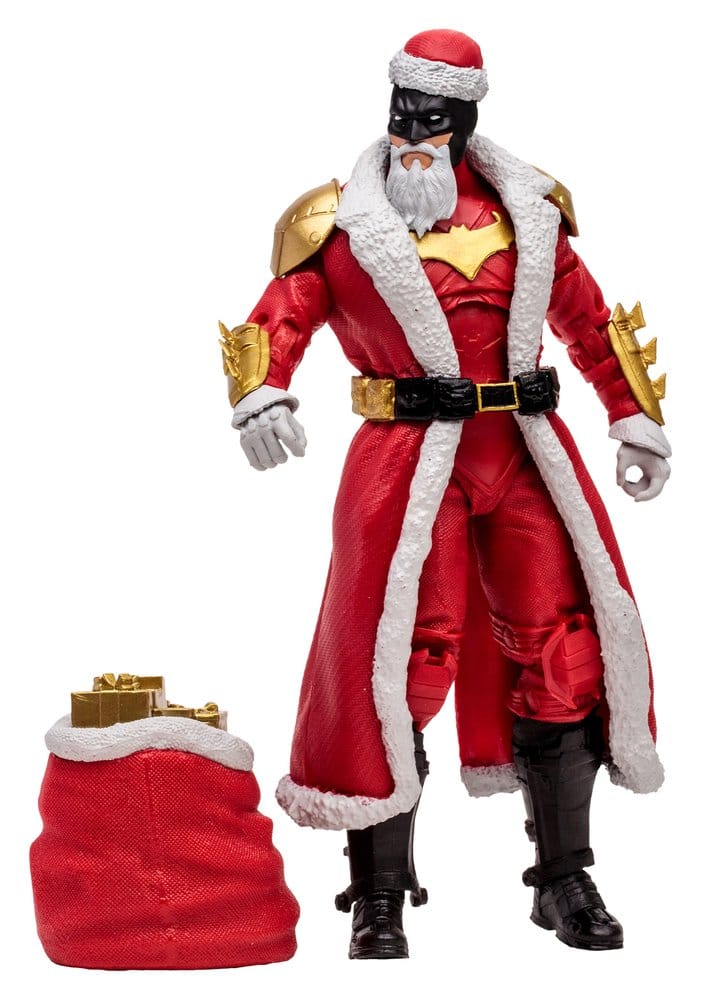 DC Multiverse McFarlane Vault Collection Action Figure Batman (Red Santa Suit) 18 cm